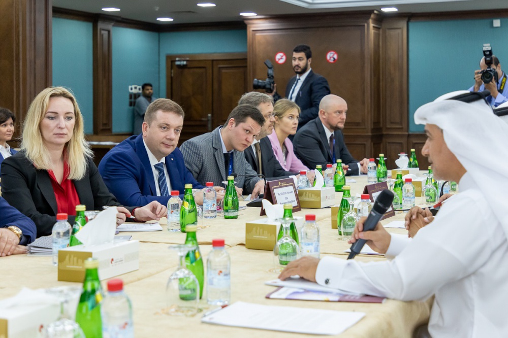 Встреча Фонда Росконгресс с представителями торгово-промышленной палаты Катара